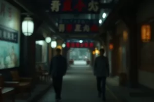 午夜影院本周主推《第七个夜班》夜班走廊长镜头海报